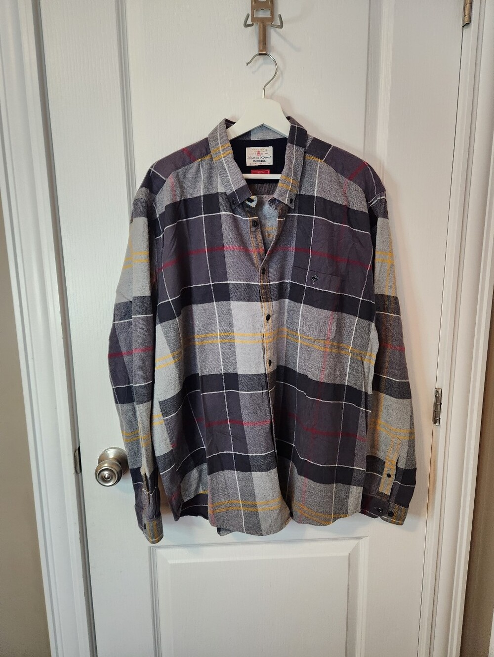 Men's Barbour Beacon Brand Button Up Size XL